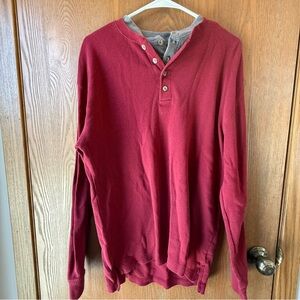 RedHead, Men's Burgundy Sweater, Size Medium
